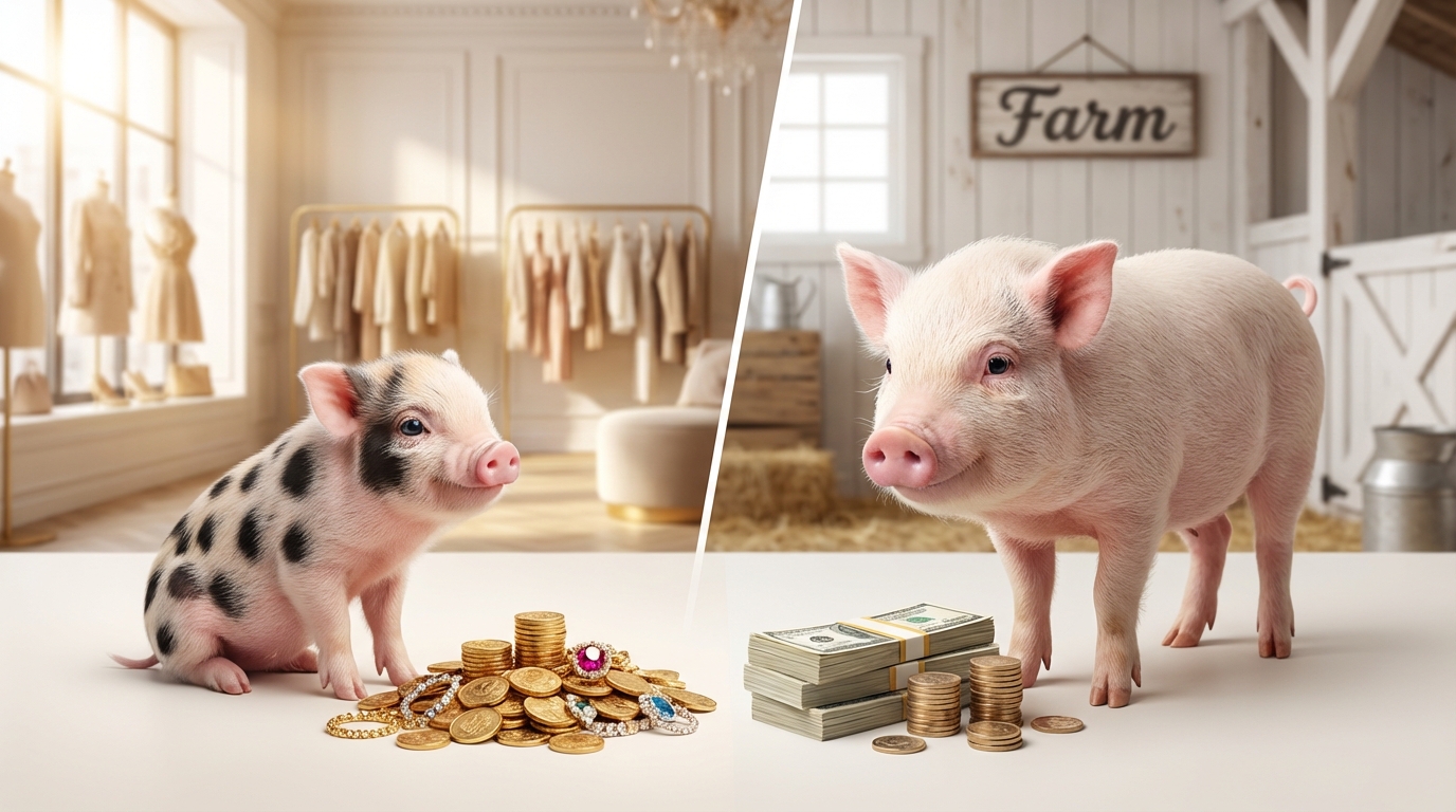 【結論】マイクロブタとミニブタの違いは「サイズ・価格・入手先」の3つ