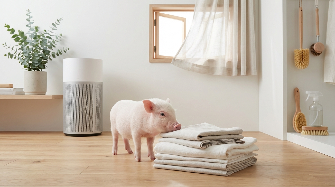 今日からできる！マイクロブタの臭い対策5選