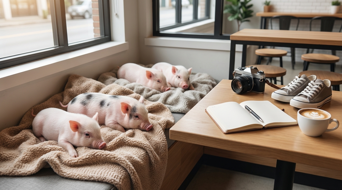 マイクロブタカフェを楽しむための訪問準備