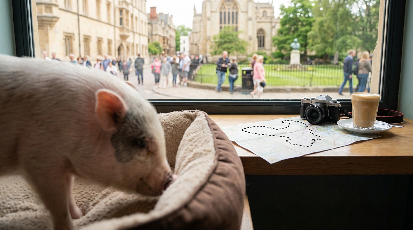 マイクロブタカフェ周辺の観光スポット・モデルコース