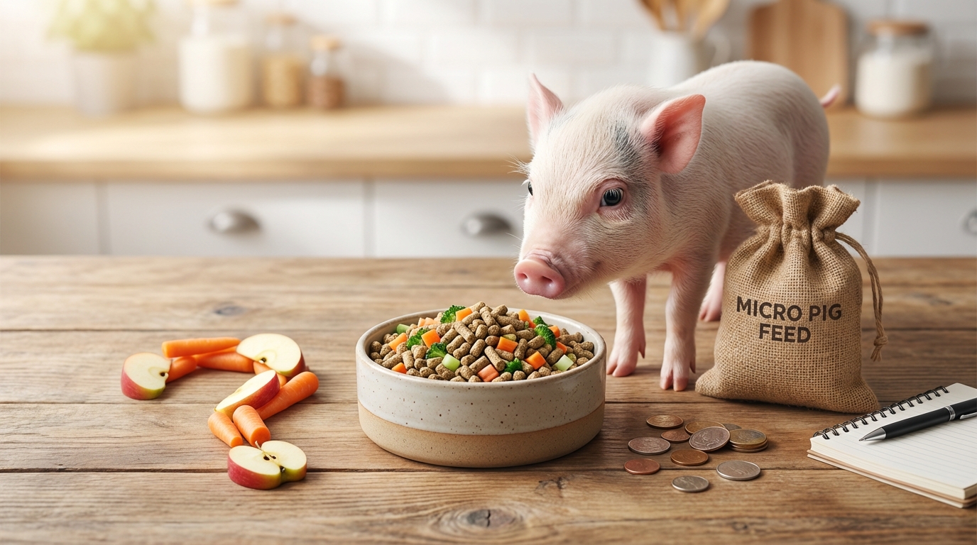 マイクロブタの餌代に関するよくある質問