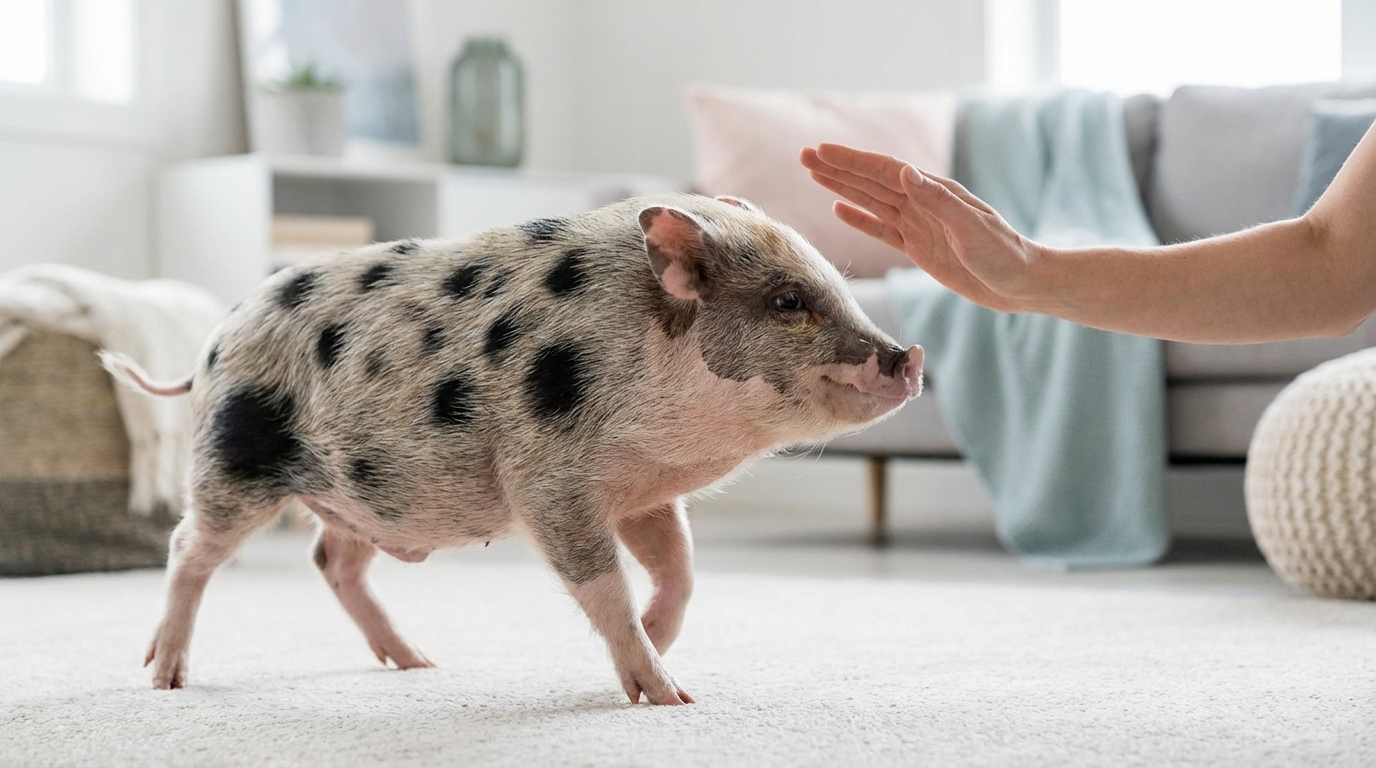 マイクロブタを撫でても逃げる・嫌がる時の原因と対処法