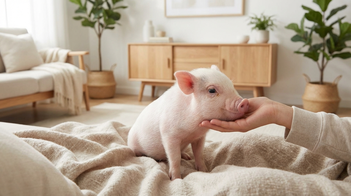 なつきやすいマイクロブタを迎えるためのポイント