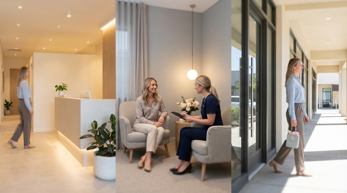 当日の体験の流れ【入店から退店まで】