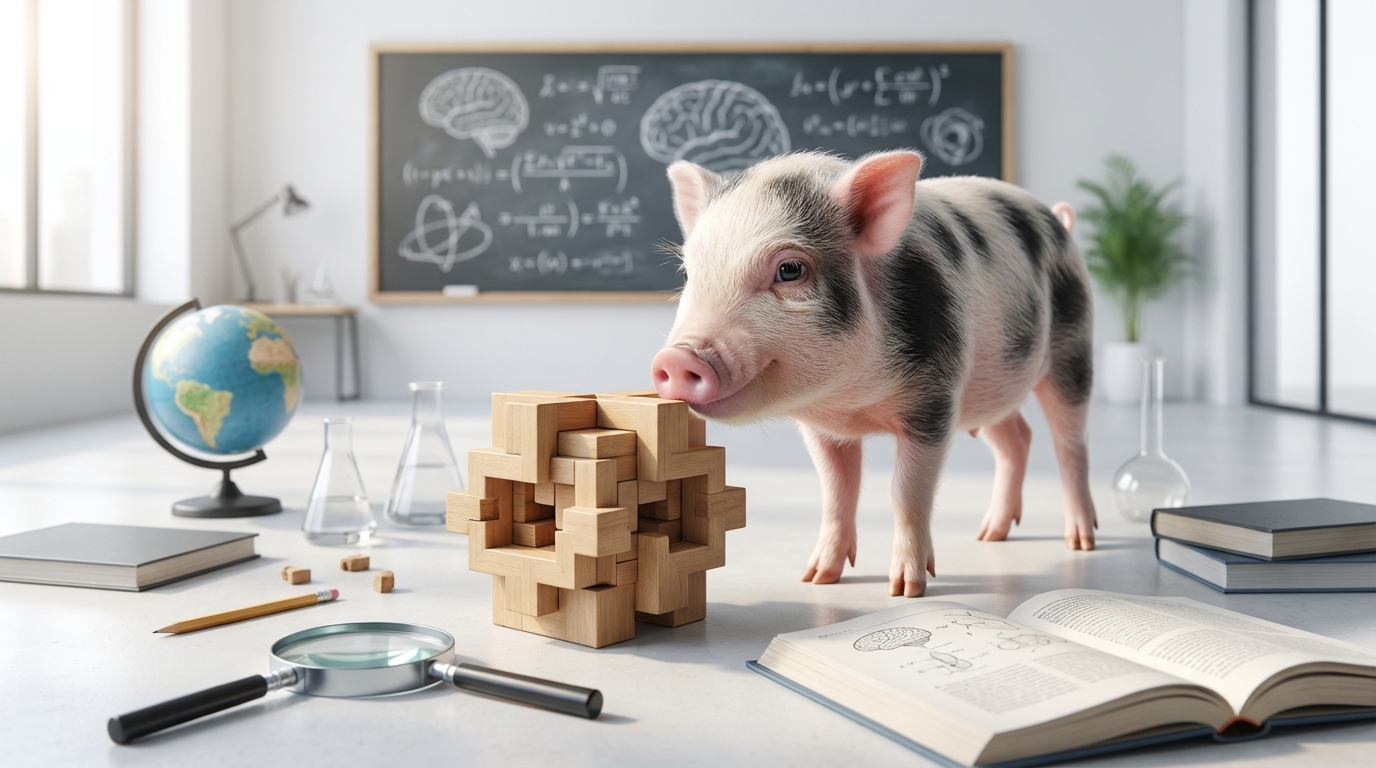 マイクロブタの知能が高い5つの科学的根拠