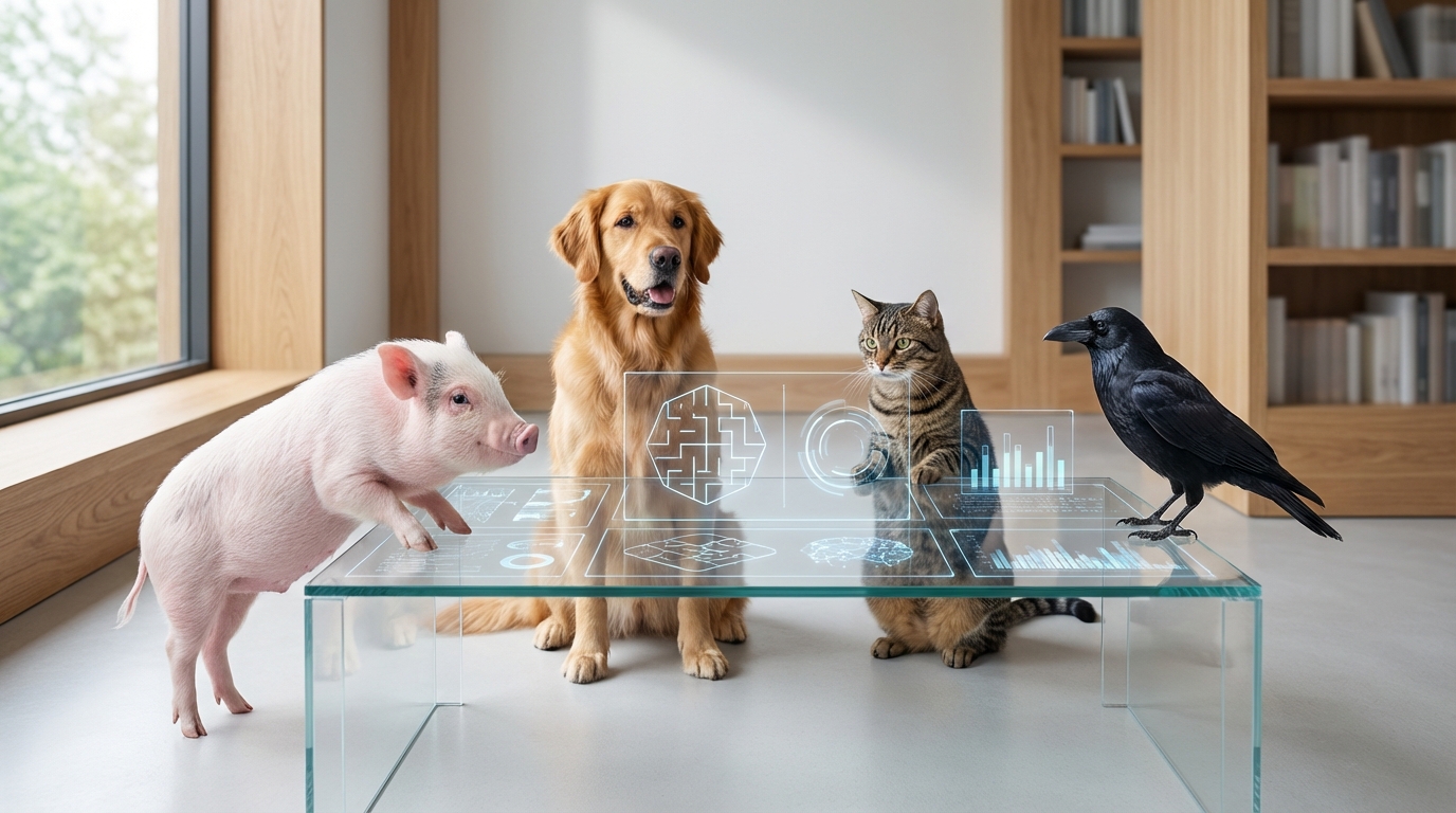 【比較表】マイクロブタと犬・猫・他の動物の知能を徹底比較