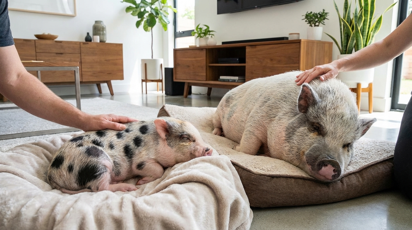 マイクロブタの成長後に後悔しないための対策