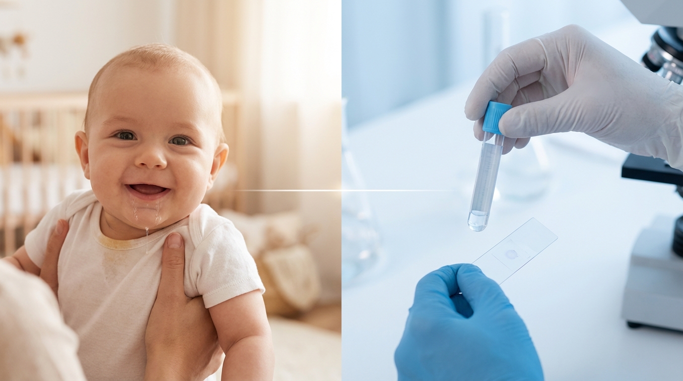 正常なよだれと危険なよだれの見分け方