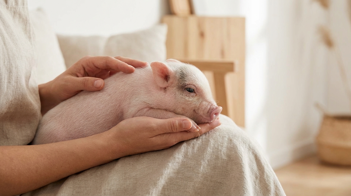 マイクロブタの抱っこは可能?結論と3つの条件