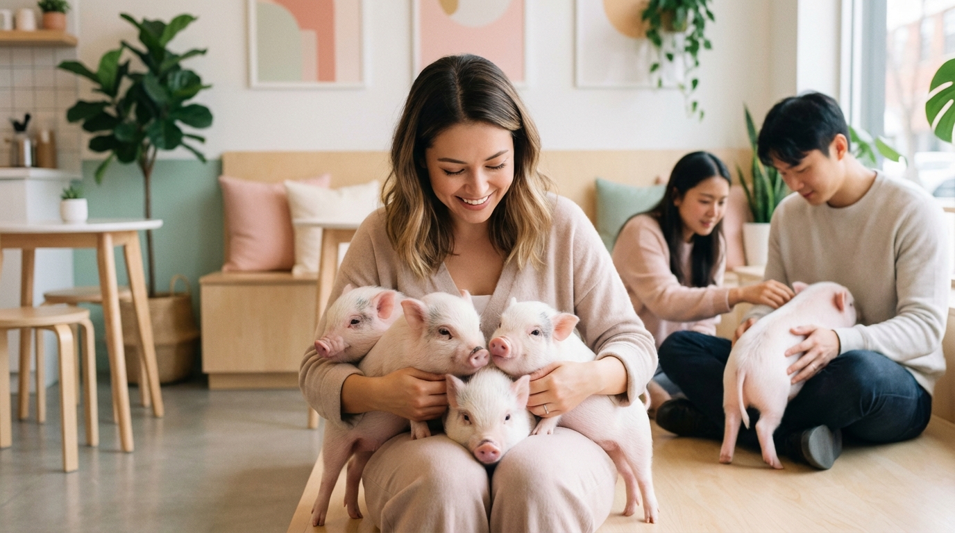 マイクロブタカフェで抱っこを楽しむコツとマナー