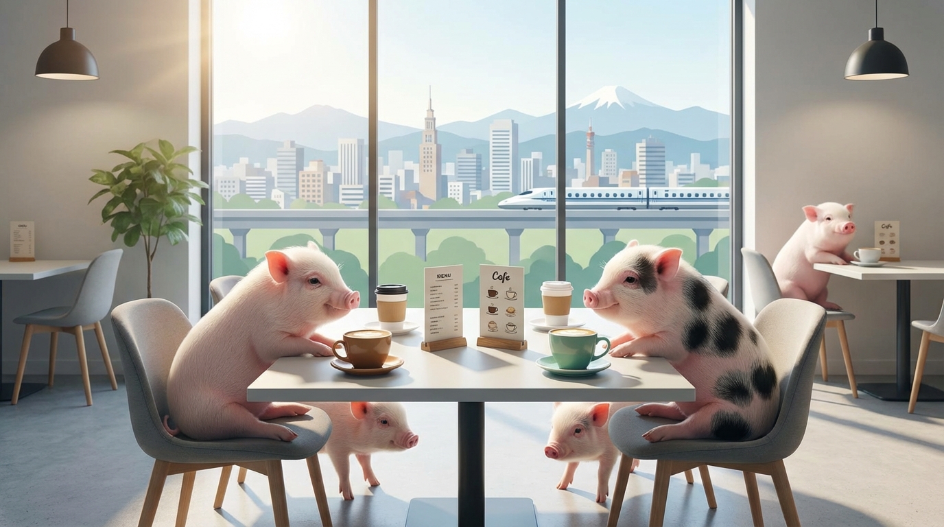 宇都宮から行けるマイクロブタカフェおすすめ4選【比較表付き】