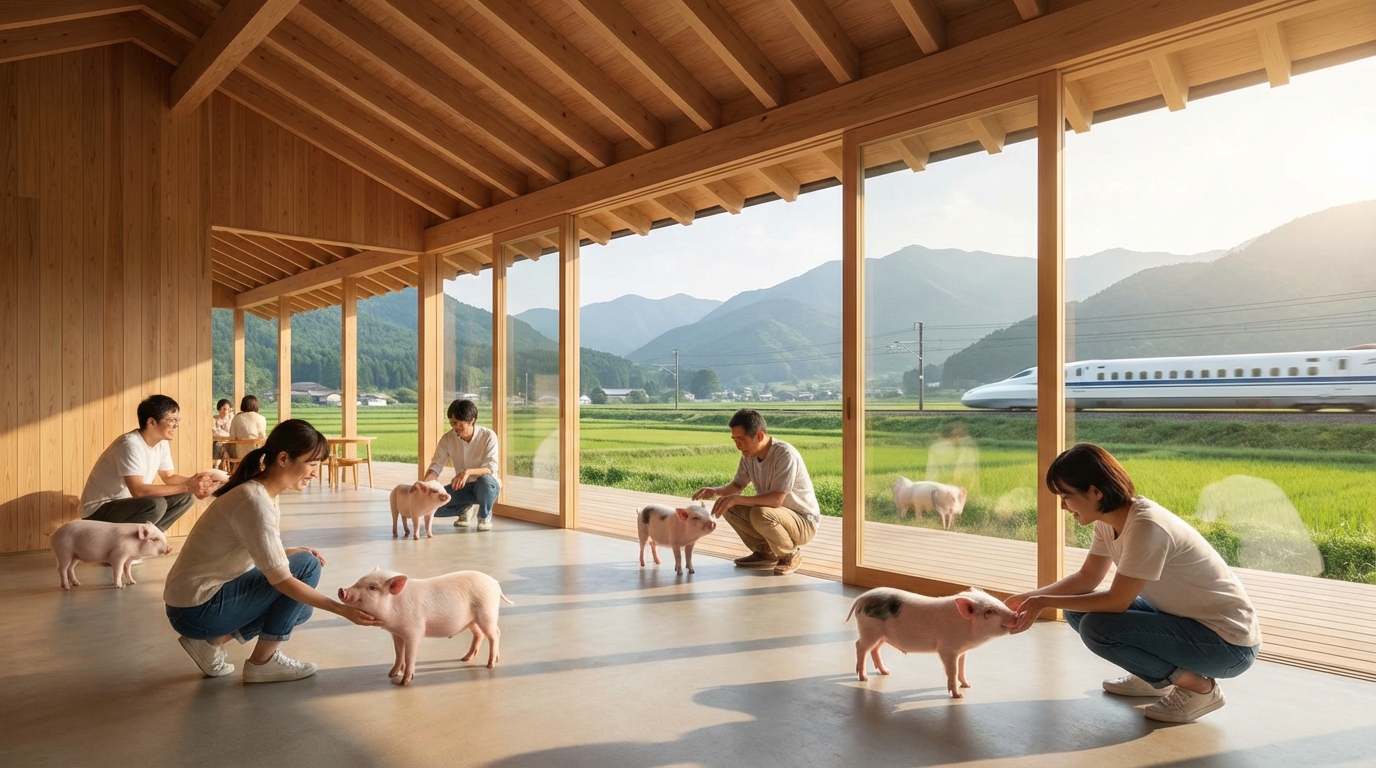 九州エリアのマイクロブタ施設｜福岡から日帰りで行ける