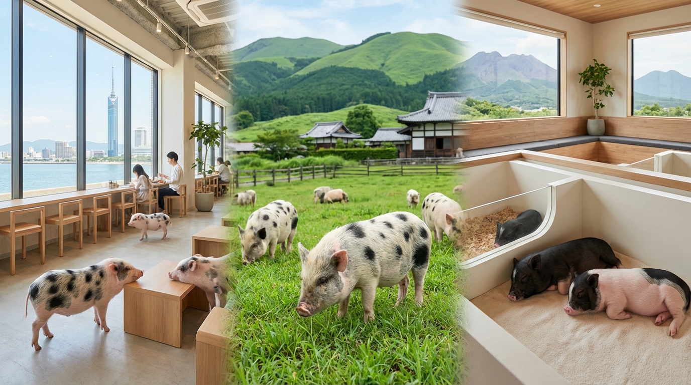 福岡・九州のマイクロブタ施設を徹底比較