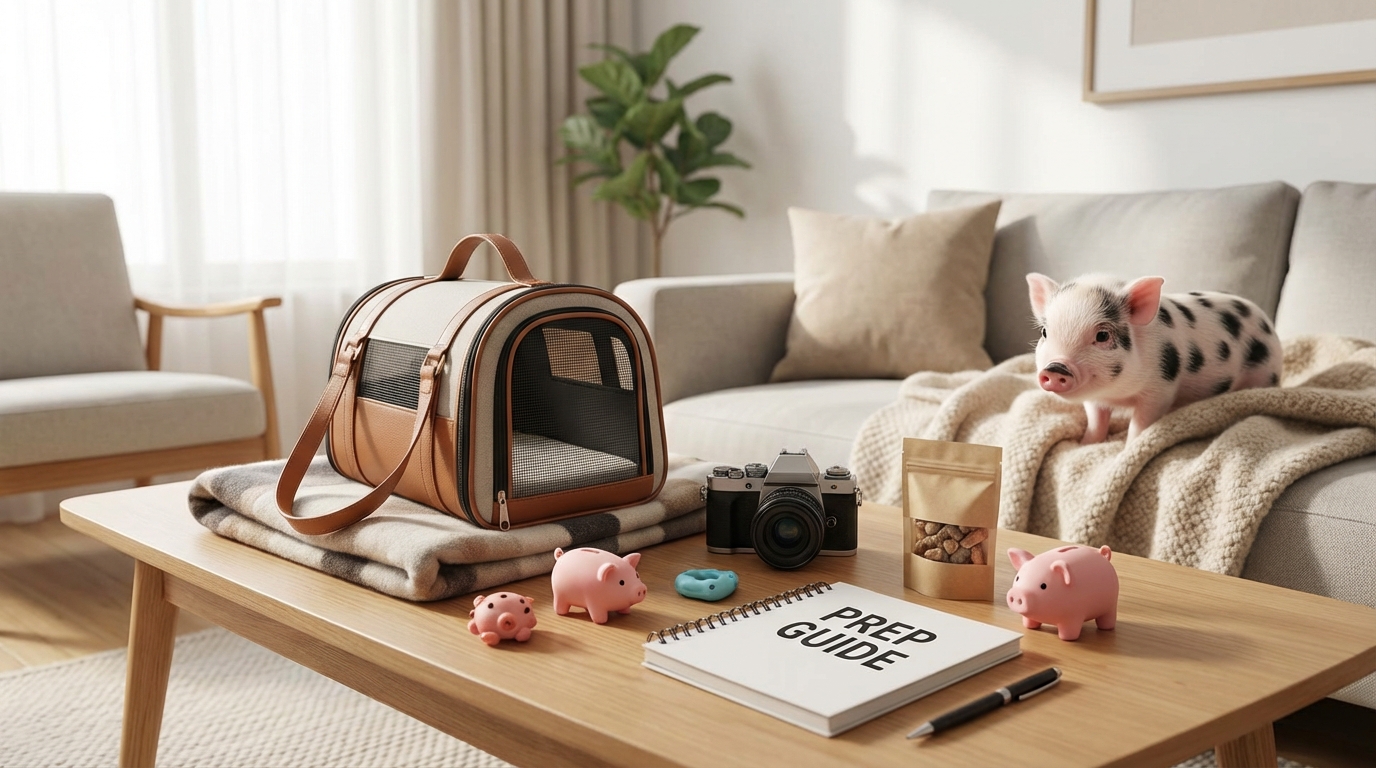 マイクロブタに会いに行く前の準備ガイド