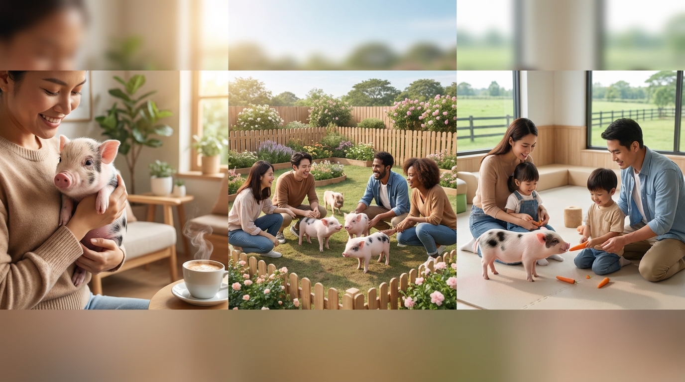 【シーン別】マイクロブタ施設の楽しみ方