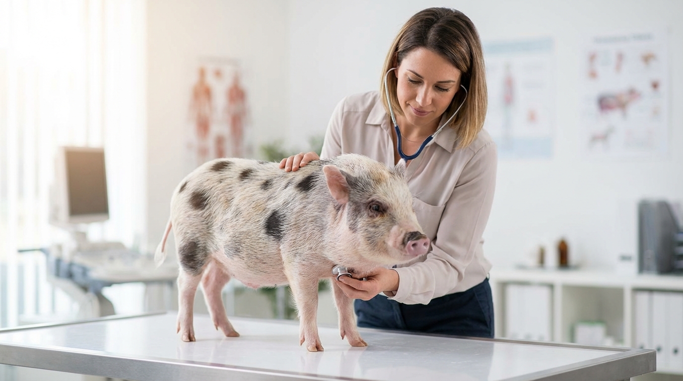 マイクロブタの病気を防ぐ予防ケアと健康管理