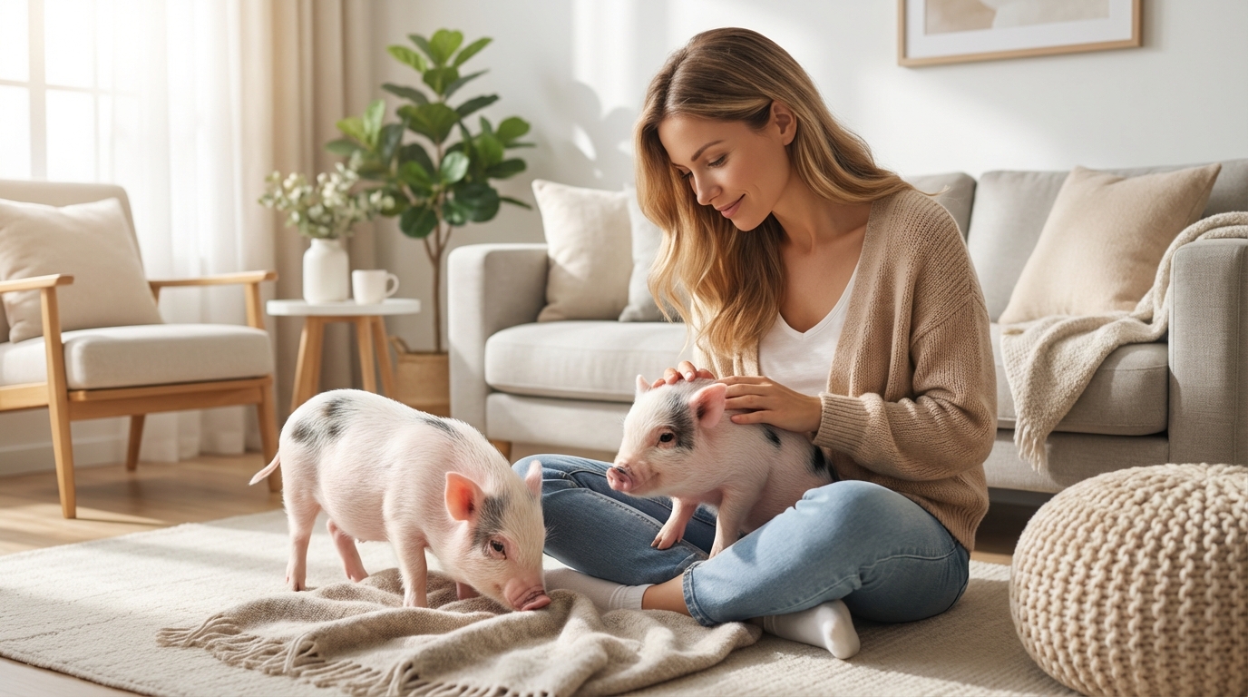 マイクロブタはどれくらいでなつく？期間の目安と個体差