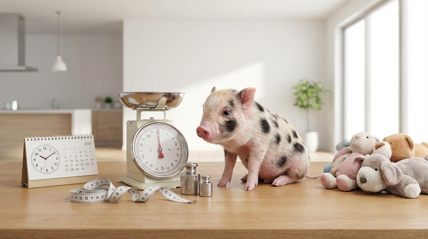 マイクロブタの特徴まとめ|体重・大きさ・寿命・性格の基本データ