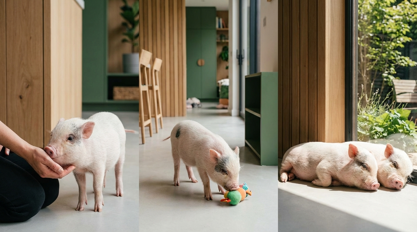 マイクロブタの性格・行動における特徴