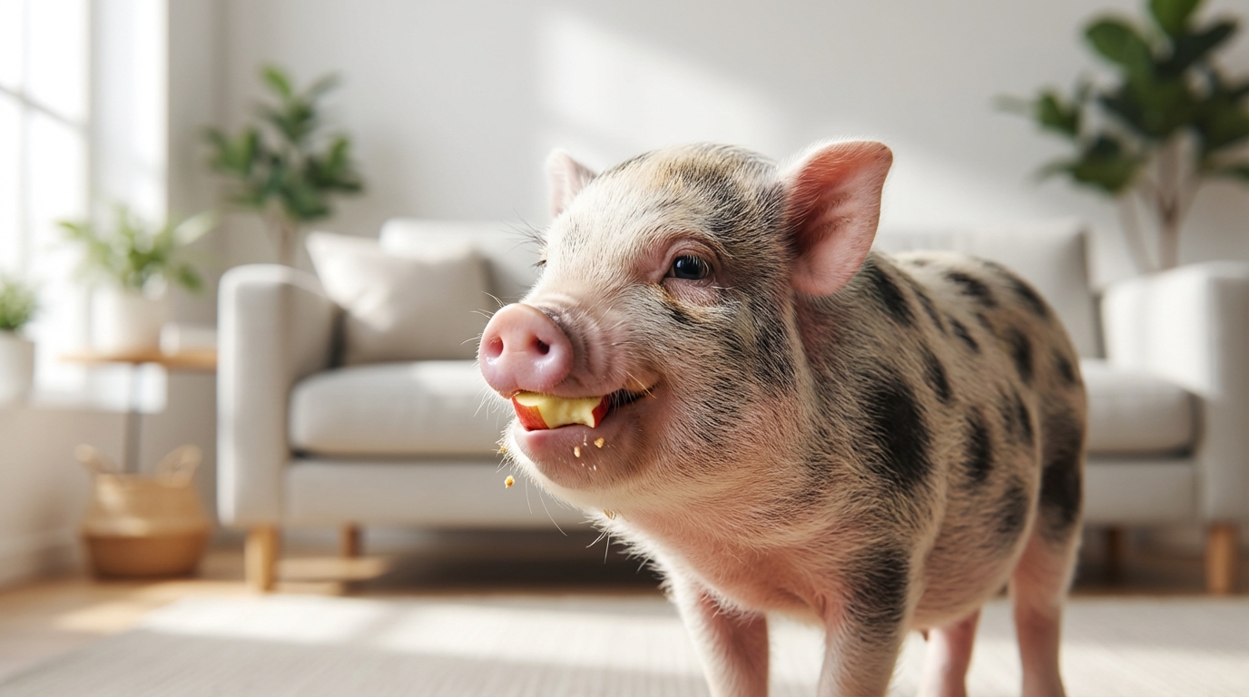 マイクロブタのくちゃくちゃは基本的に正常な行動【結論】