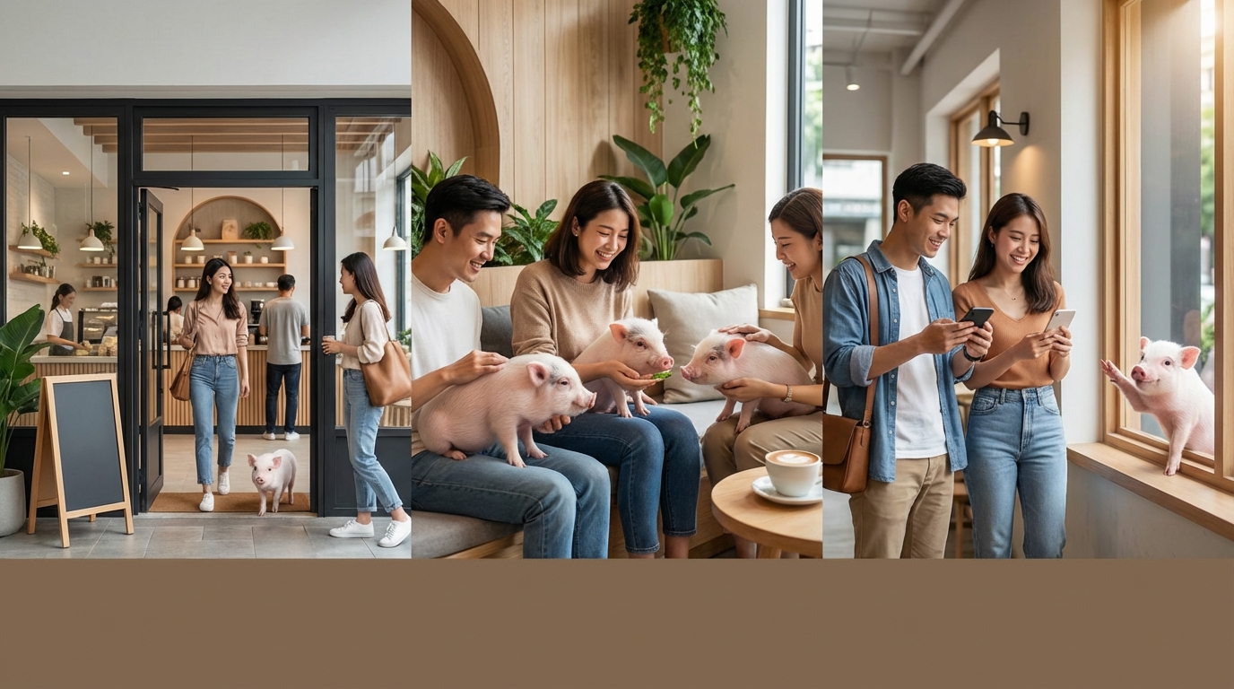 マイクロブタカフェ当日の流れと楽しみ方のコツ