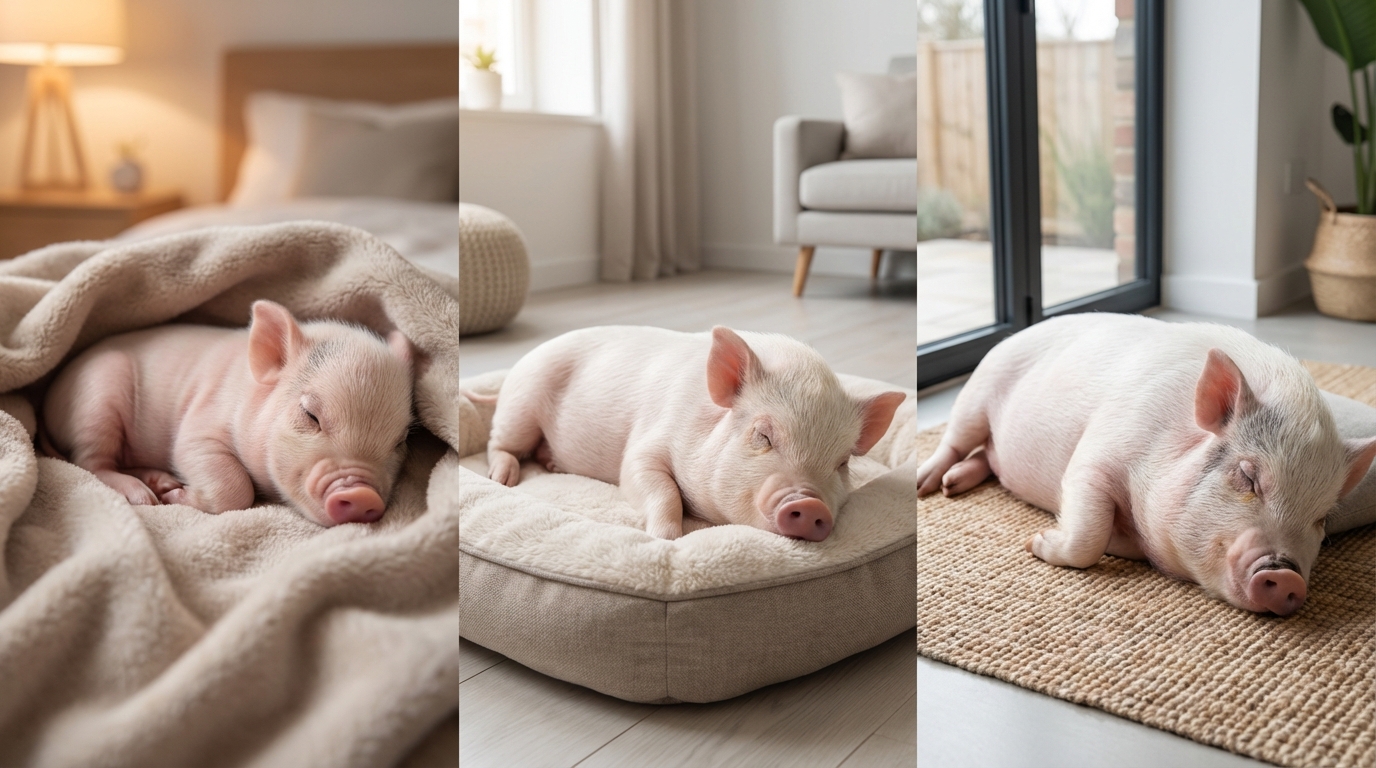 【年齢別】マイクロブタの睡眠時間の目安一覧