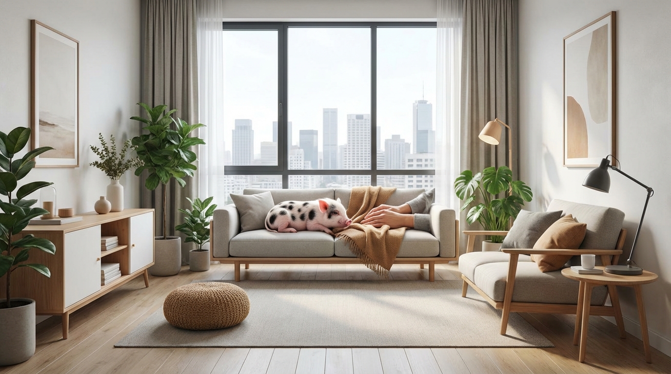 一人暮らしでマイクロブタを飼う際のよくある質問