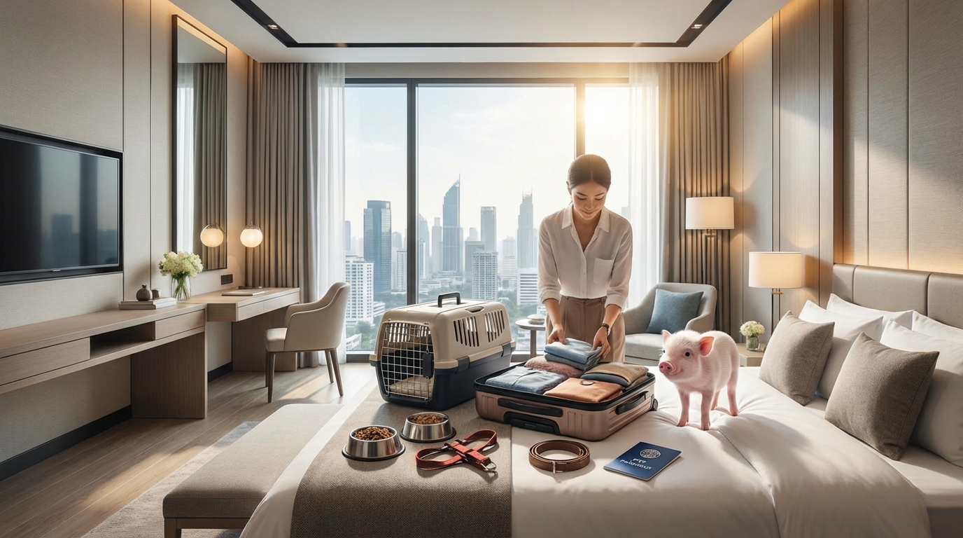 まとめ｜マイクロブタとのホテル旅行は事前準備がすべて