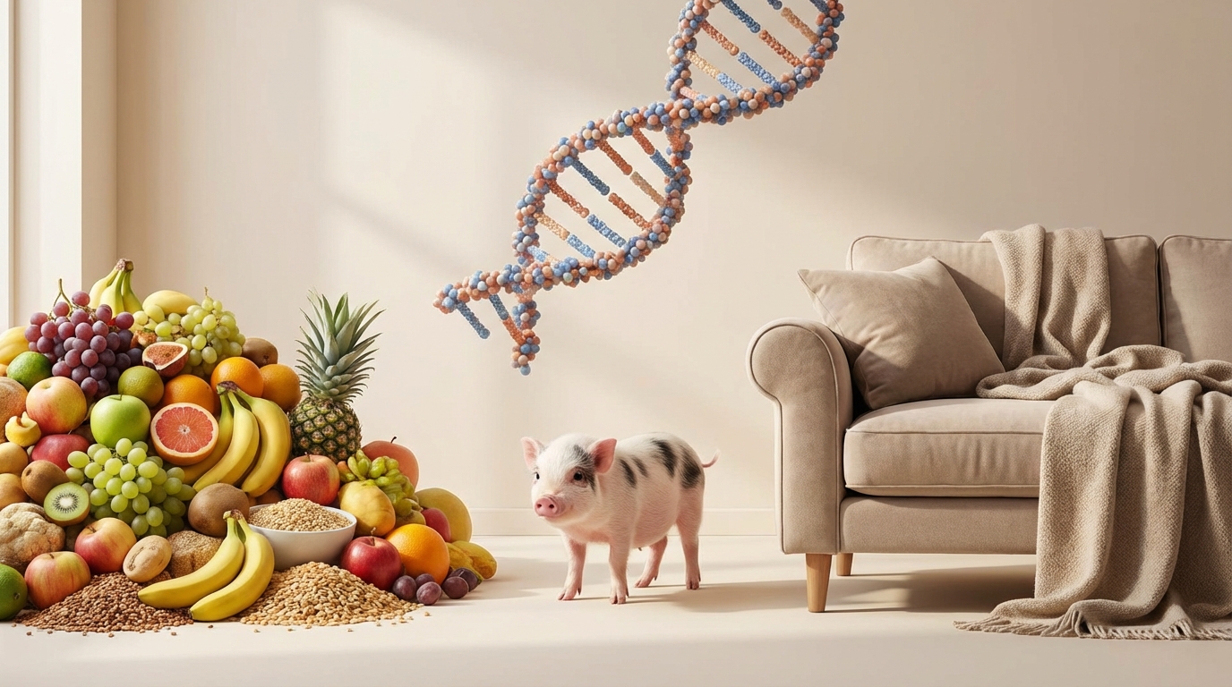 マイクロブタが巨大化する3つの原因