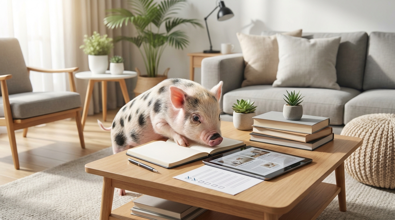 マイクロブタを飼う前に確認すべきこと