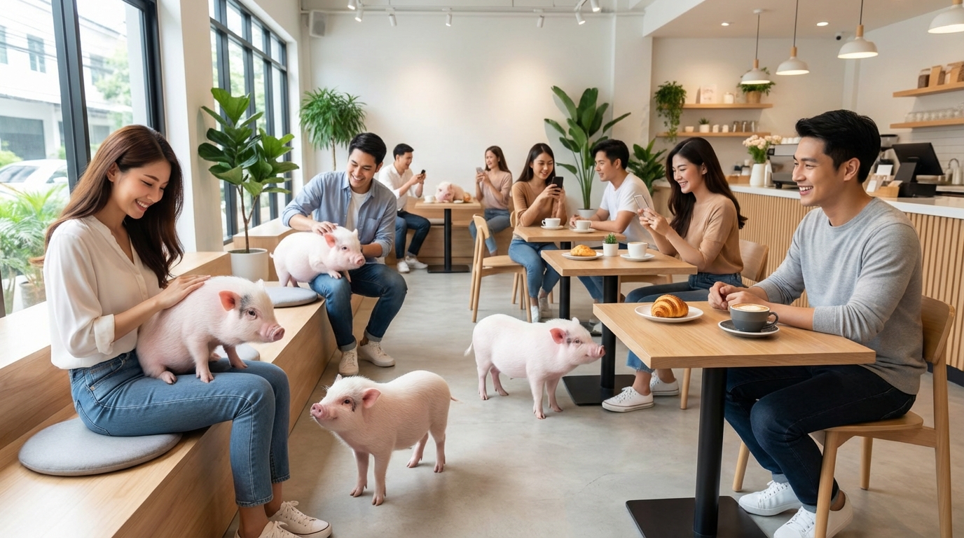 マイクロブタカフェを120%楽しむコツ