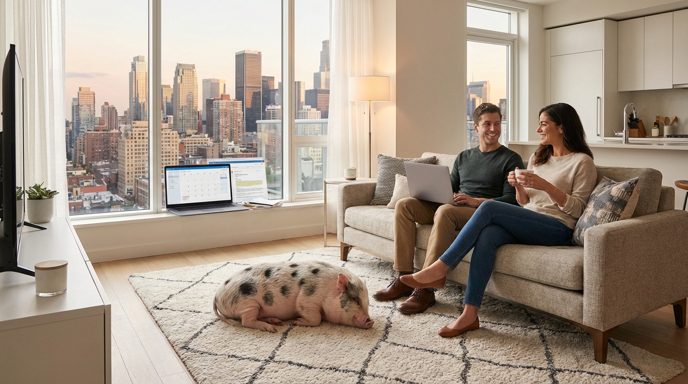 一人暮らし・共働きでもマイクロブタは飼える？