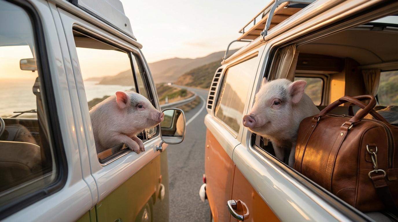 マイクロブタと旅行する際のよくある質問