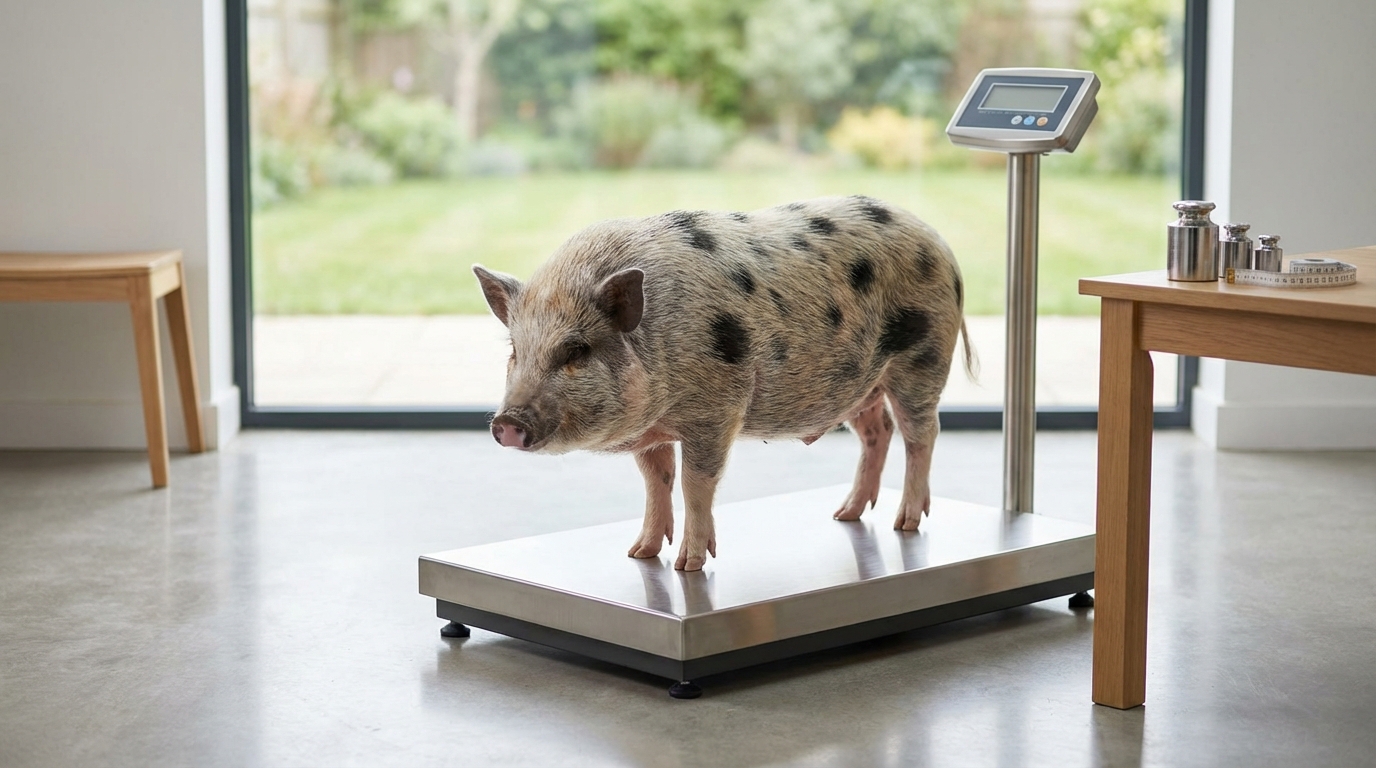 マイクロブタは成体で何キロになる？平均体重は18〜40kg