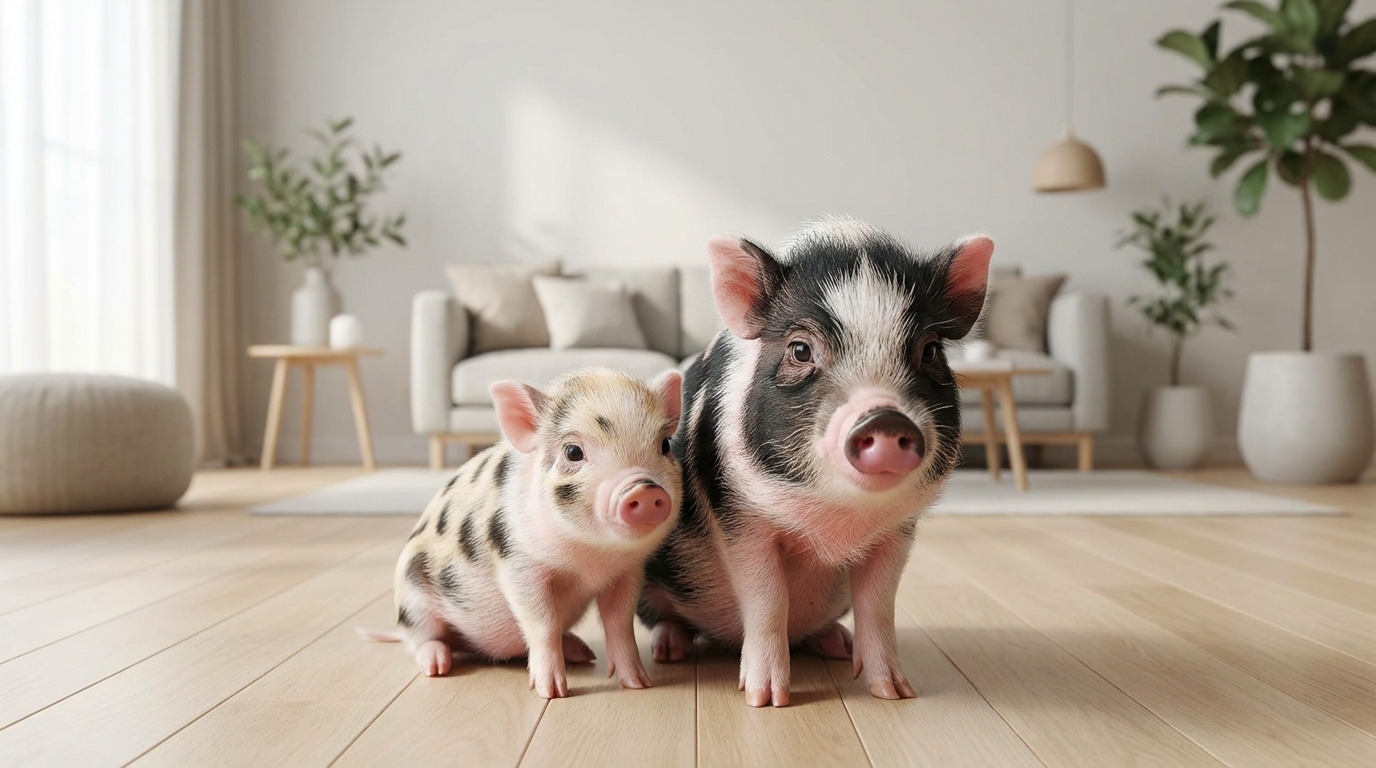 マイクロブタとミニブタの違い｜体重・定義を比較