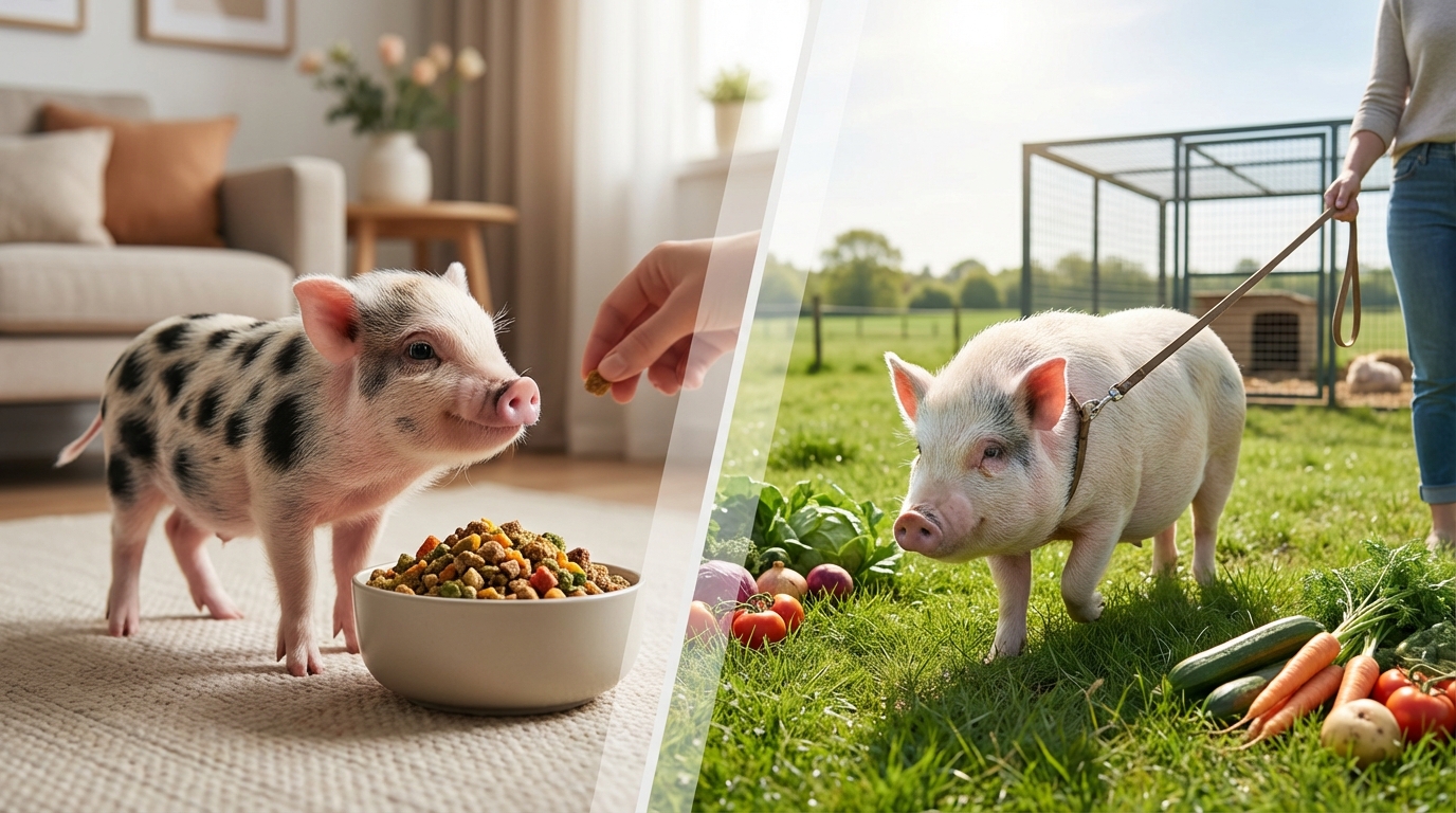 マイクロブタが大きくなりすぎる原因と対処法