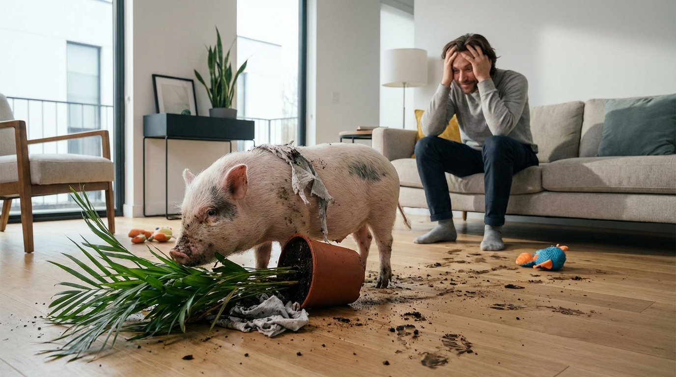 【結論】マイクロブタは大変?正直「覚悟が必要」なレベル