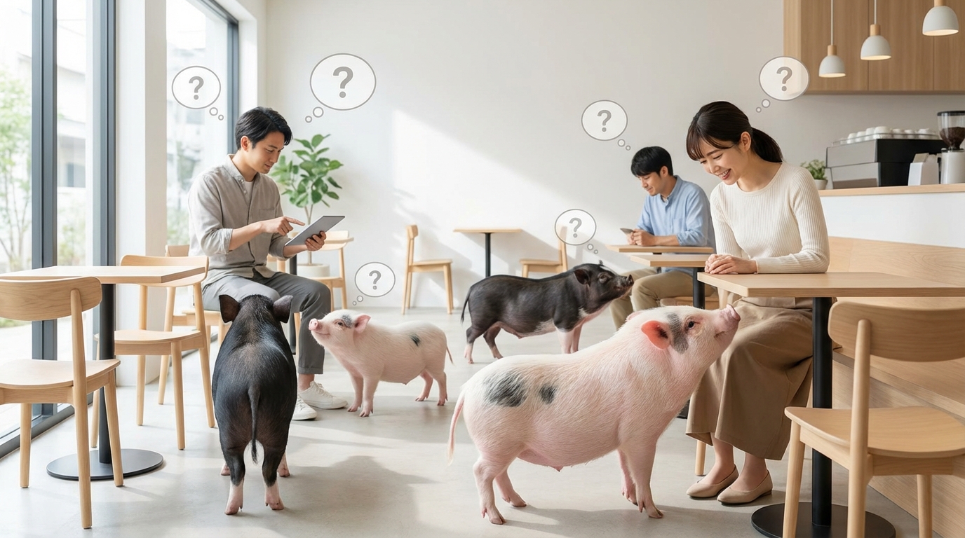 マイクロブタカフェに関するよくある質問