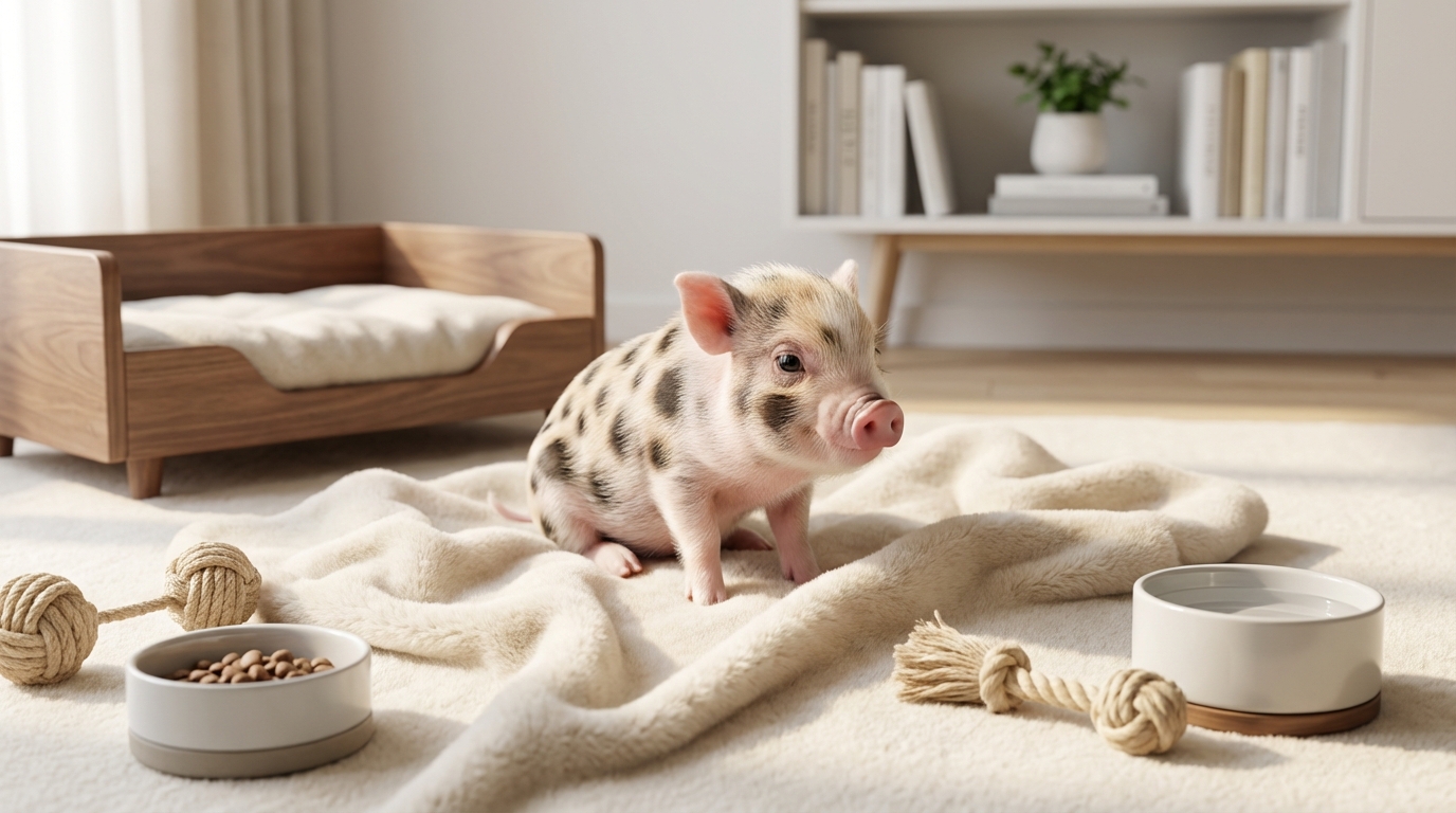 マイクロブタの価格相場と飼育費用