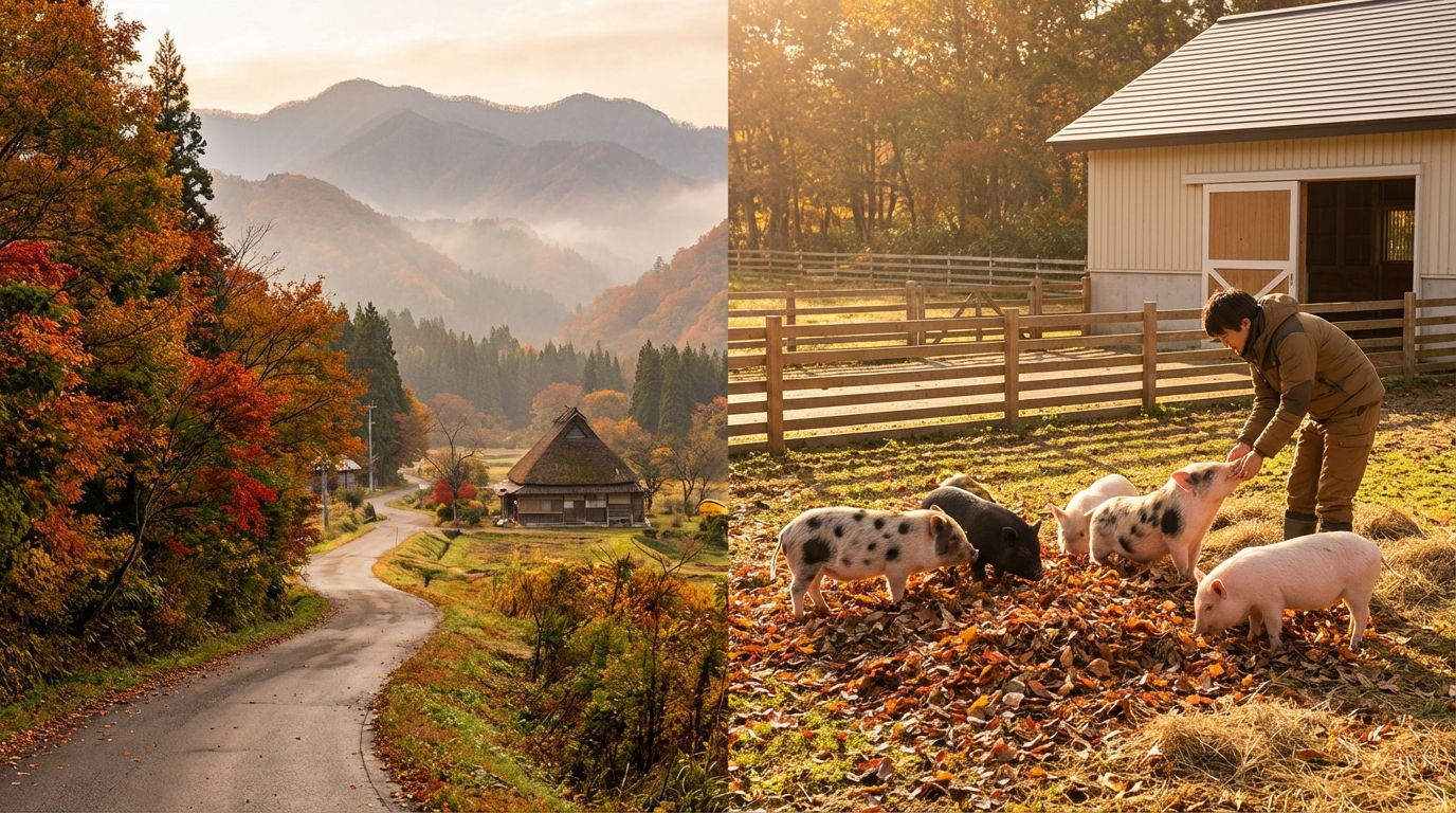 秋田から訪問可能なマイクロブタブリーダー一覧