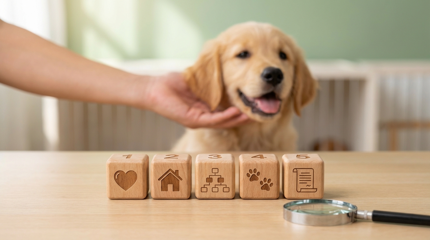 優良ブリーダーを見分ける5つのチェックポイント