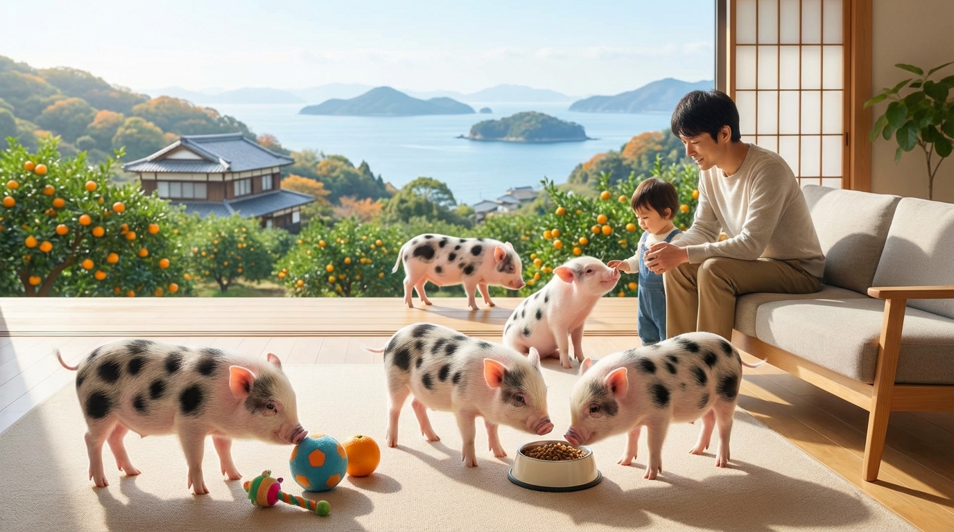 愛媛でマイクロブタを飼う際のよくある質問