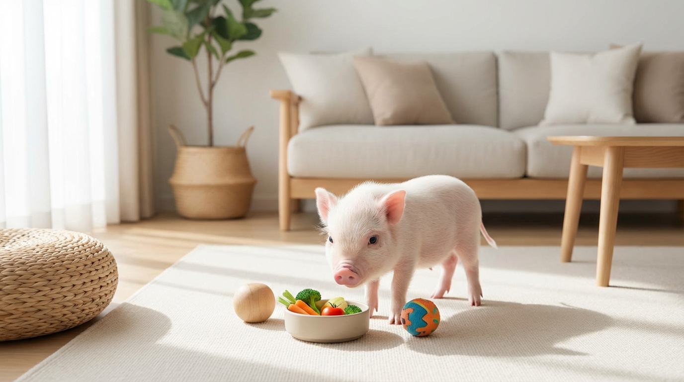マイクロブタを大きくしすぎないための飼育ポイント