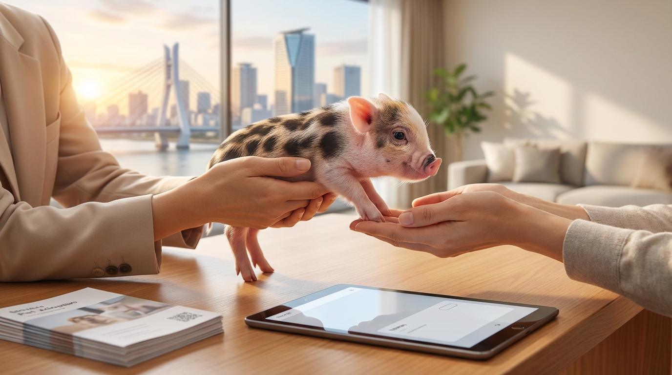 大阪でマイクロブタを購入する流れ｜問い合わせから引き渡しまで5ステップ