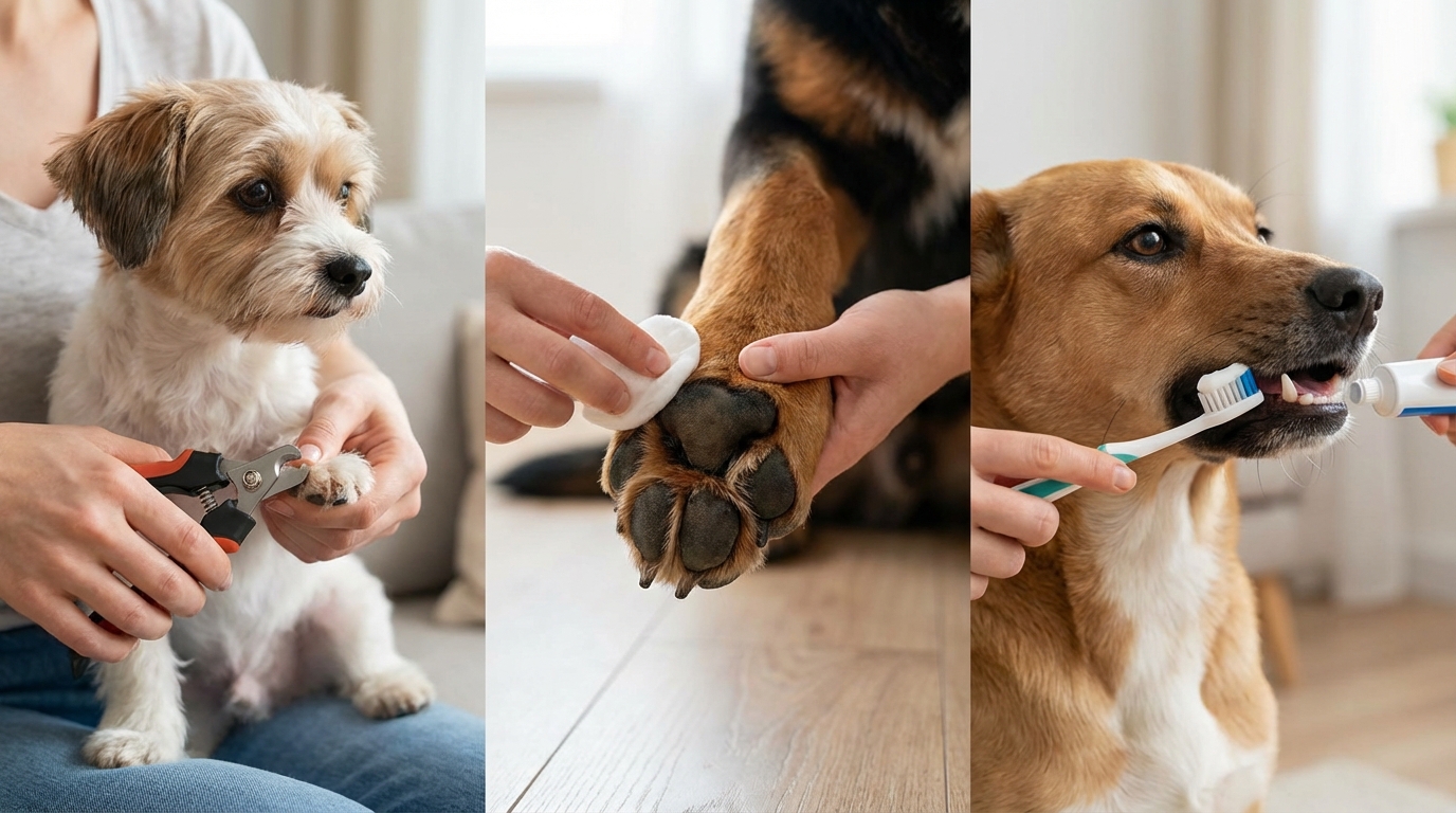 自宅でできる日常ケア|爪切り・蹄・歯磨きの頻度と方法