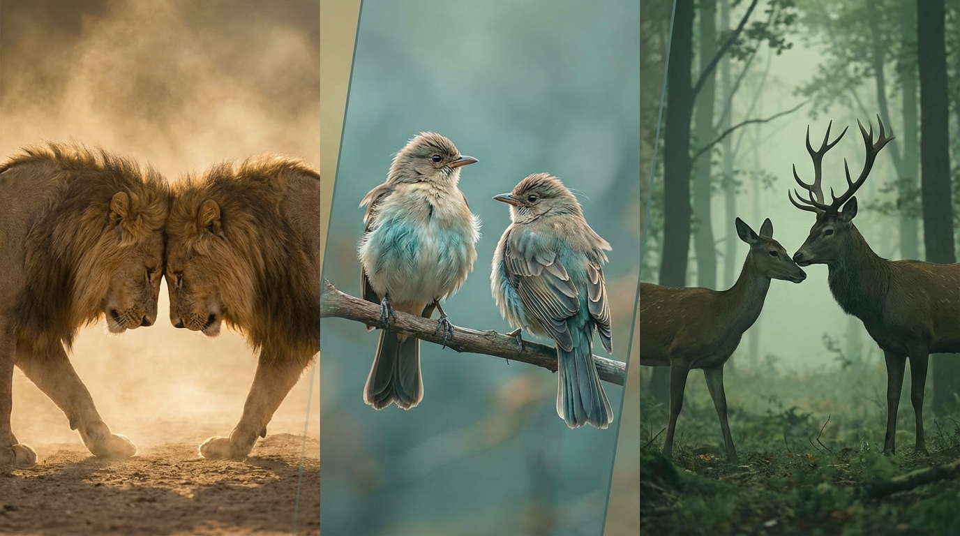 オス同士・メス同士・異性間｜性別による喧嘩傾向の違い