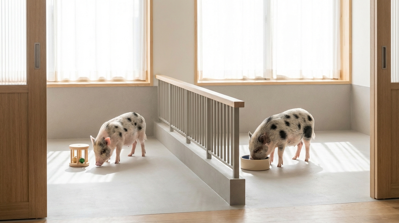 マイクロブタの喧嘩を予防する7つの対策