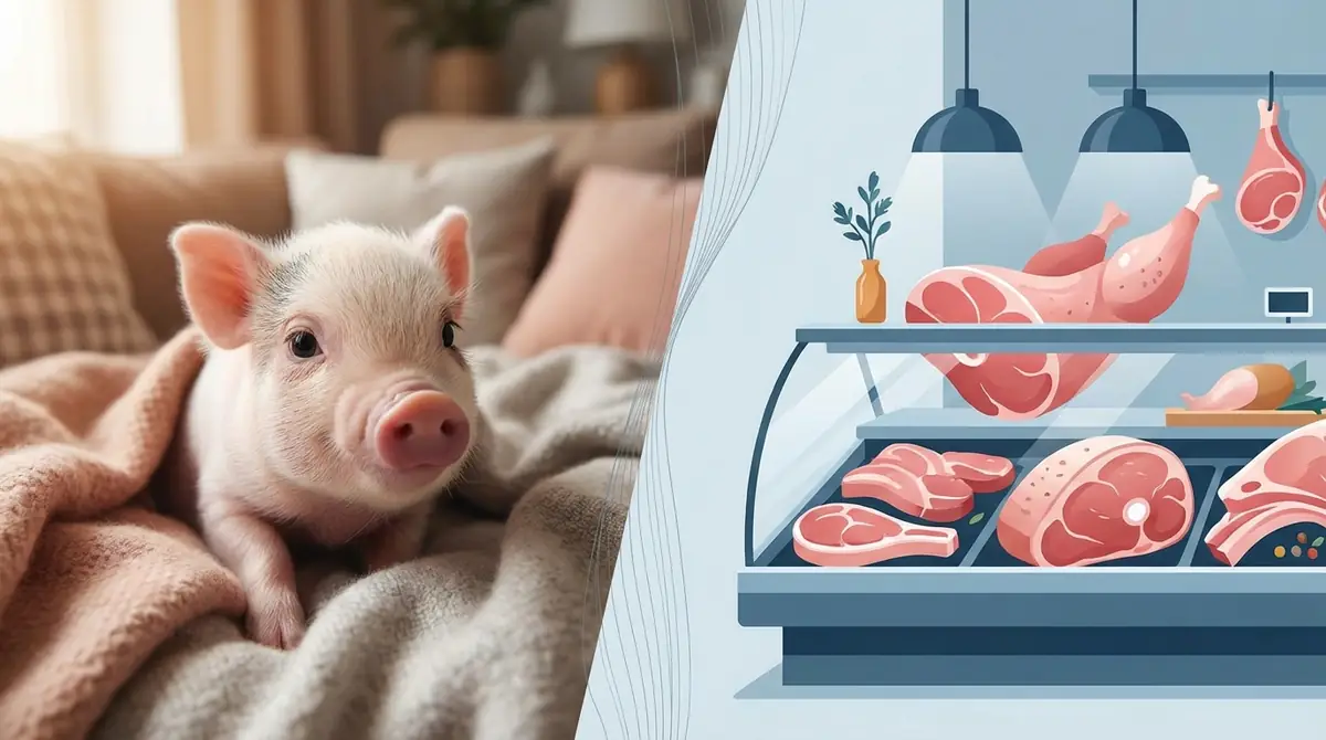 【結論】マイクロブタは豚肉として食べられない｜その理由を解説