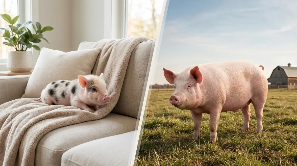 マイクロブタと食用豚の決定的な違いを徹底比較