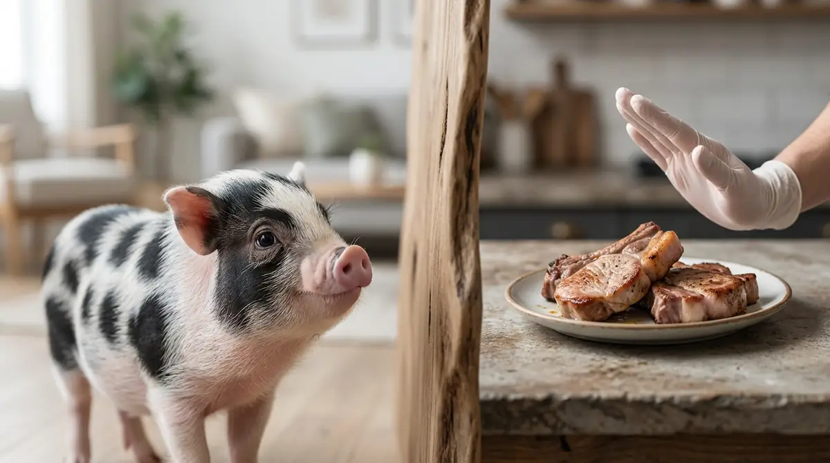 マイクロブタに豚肉を与えてはいけない理由【飼育者必見】